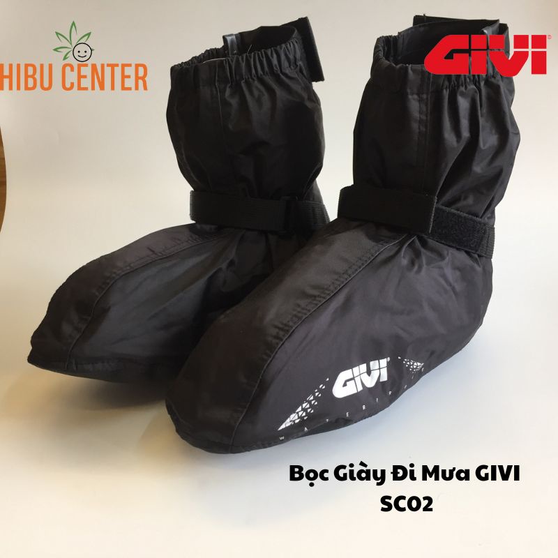 Ủng Đi Mưa GIVI Sc02 Màu Đen - Bọc Giầy Đi Mưa Givi | Chuyên Dụng Đi Mưa - Chính Hãng Givi | Hibucenter