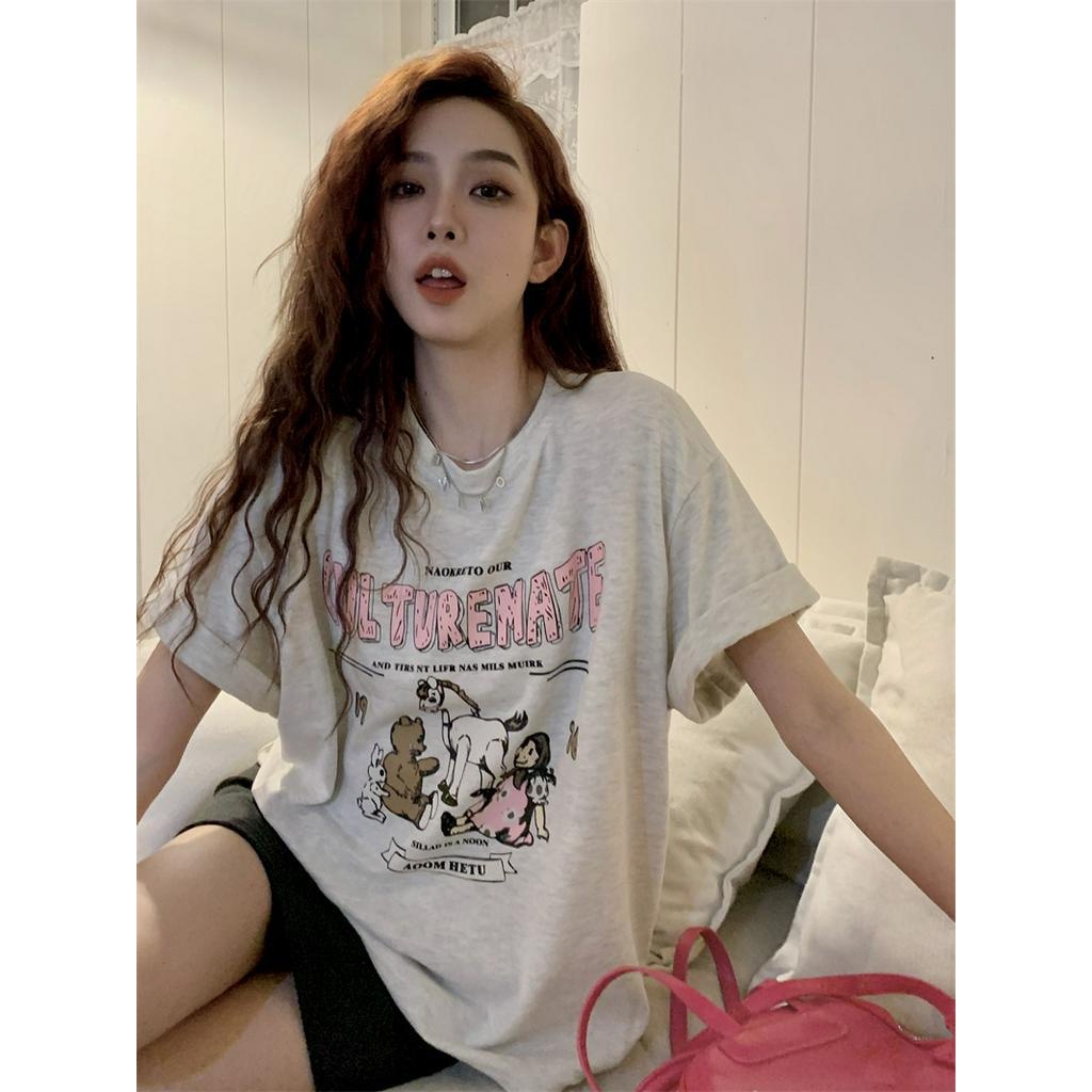 Áo Thun Cotton Nguyên Chất Ngắn Tay In Chữ Off-White 62072