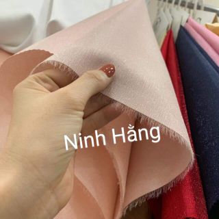 Vải tafta nhũ đủ màu đẹp