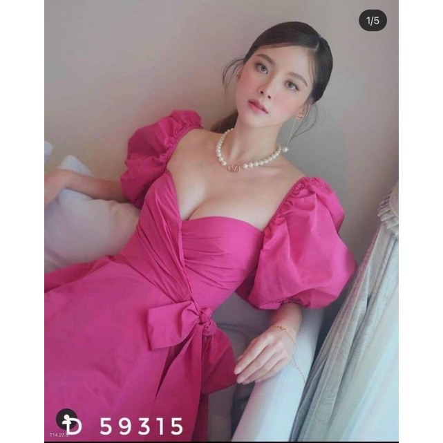 [SP BÁN CHẠY] ĐẦM TRẮNG GẤM PHỐI VOAN CAO CẤP XQ2712203