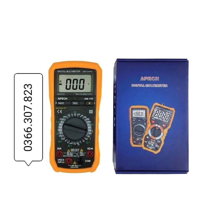 Đồng hồ đo cuộn cảm  APECH AM-178