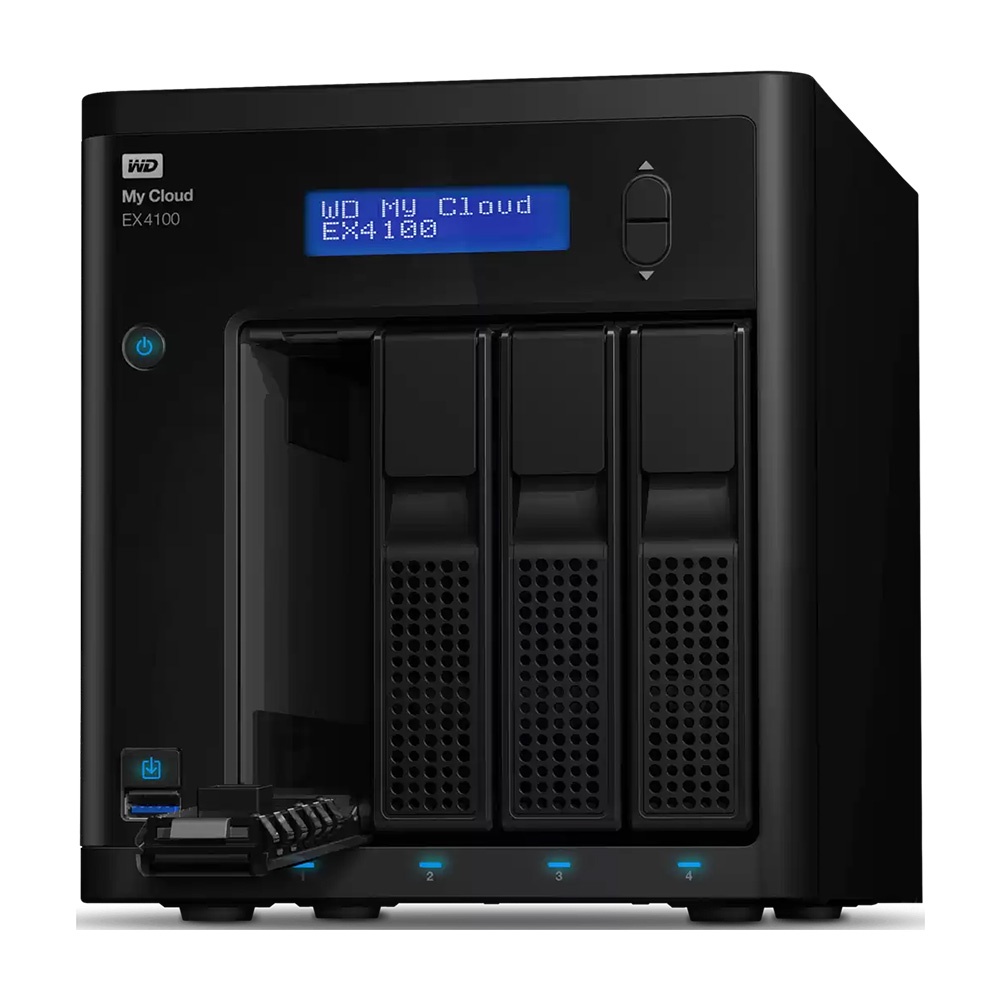 Ổ cứng mạng NAS WD My Cloud EX4100 4-bay WDBWZE0000NBK-SESN