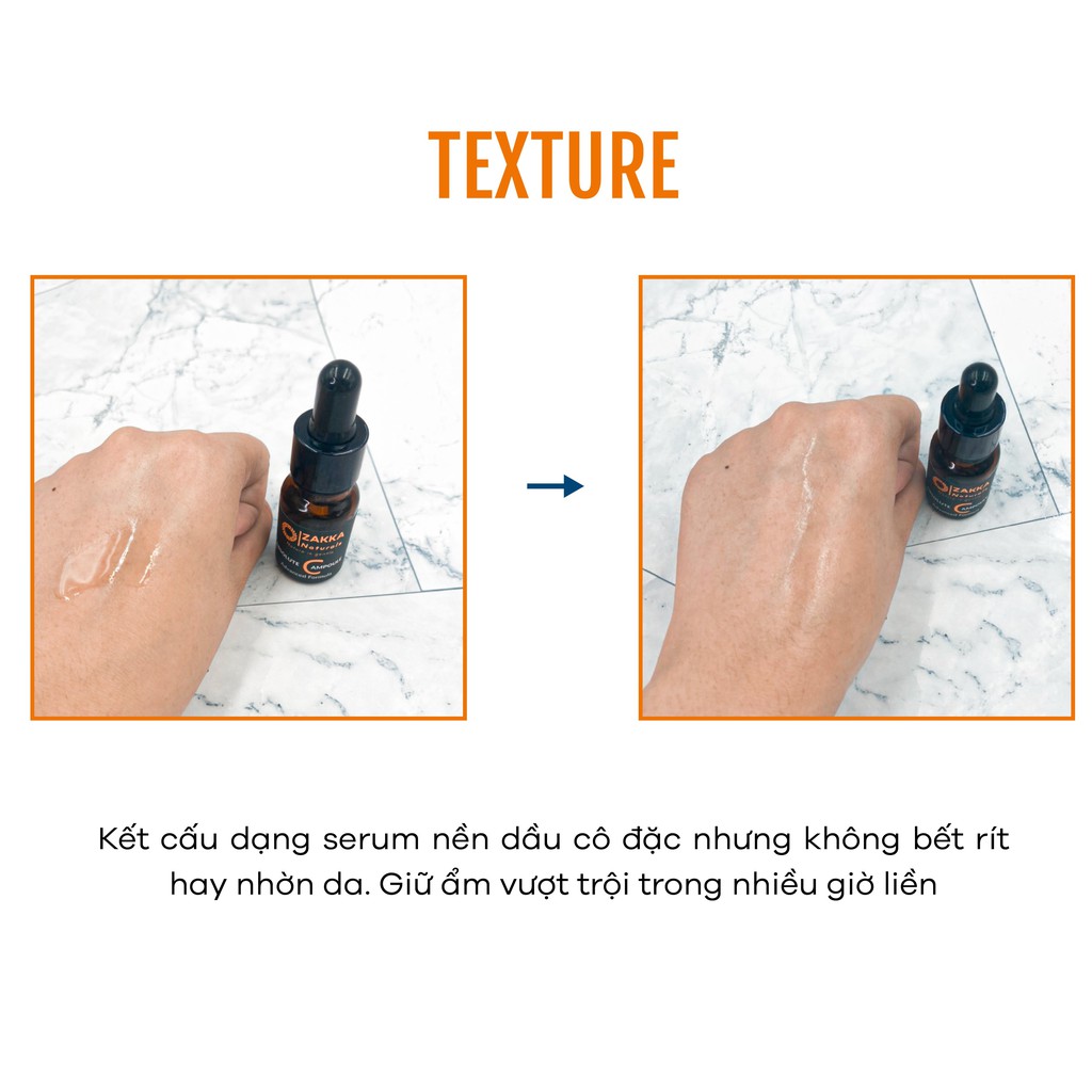 Tinh Chất (Ampoule) Vitamin C Zakka Naturals Đều Màu Da, Chống Lão Hóa Absolute C Ampoule 10ml | BigBuy360 - bigbuy360.vn