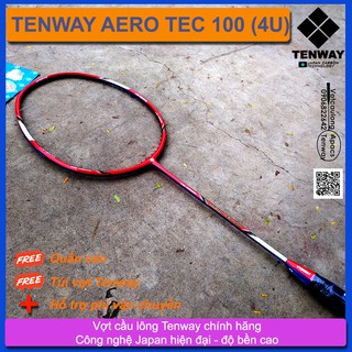 Vợt cầu lông Tenway Aero Tec 100 | Vợt nặng đầu chuyên thông, thân dẻo phù hợp đánh phong trào