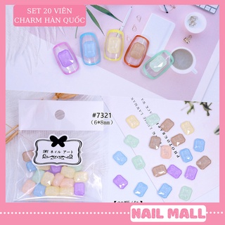 Charm nail phong cách hàn quốc swy11