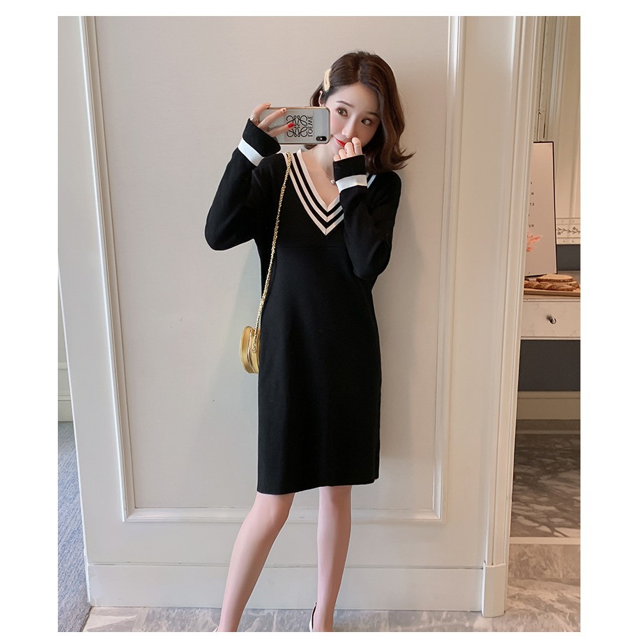 Váy Len Bầu Đầm Bầu Cho Bé Bú A1704