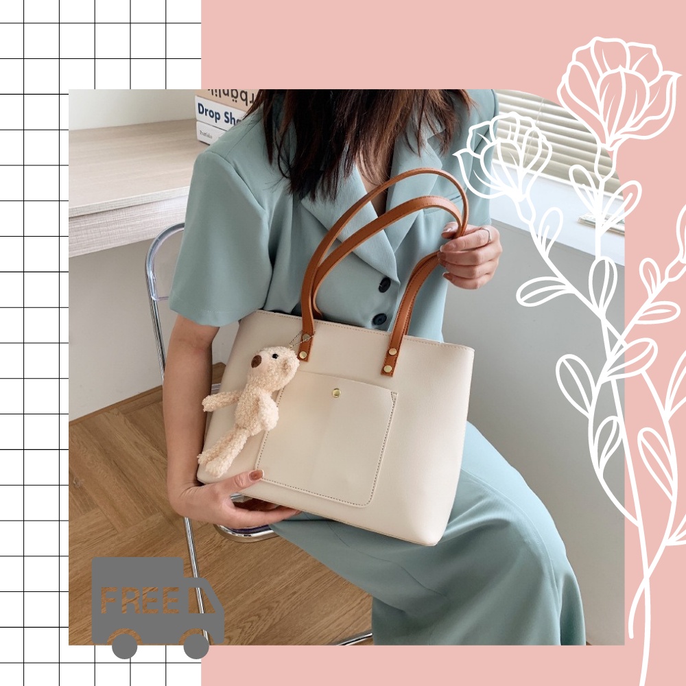 Túi đeo vai đeo chéo da nữ đẹp đi chơi Hàn Quốc TREO GẤU- G6961
