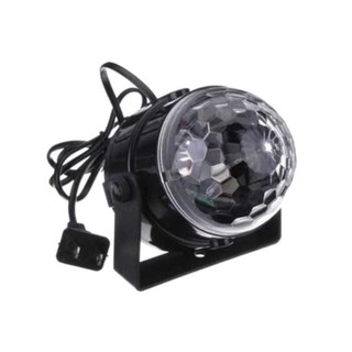 Quả Cầu Led Xoay 7 Màu Mini 220VAC Ngắn Có Nháy Theo Nhạc - Thanhyenfgv65g