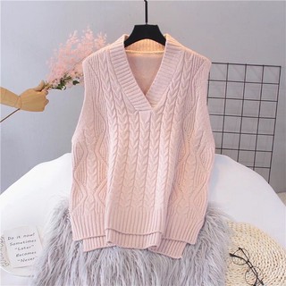 Áo Gile Len Cổ Chữ Trái Tim Xẻ Vạt