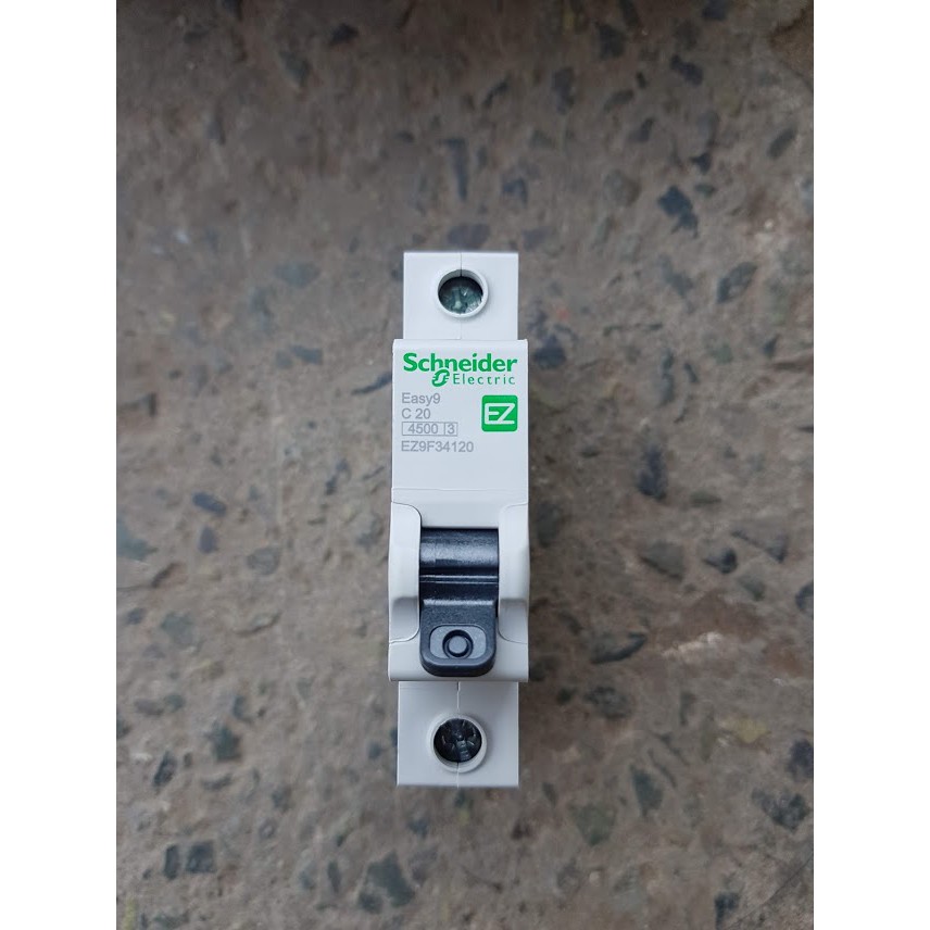 MCB CB tép 1P cầu dao 1 pha 6A 10A 16A 20A 25A 32A 40A 50A 63 4.5kA Áp tô mát tép át tép aptomat SCHNEIDER - KHẢI PHƯỚC