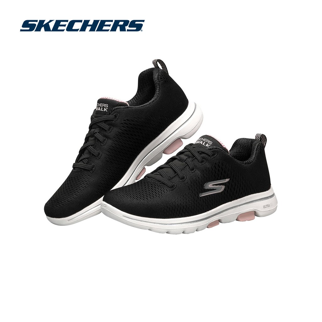 Giày đi bộ nữ SKECHERS Go Walk 5 124242-BKLP