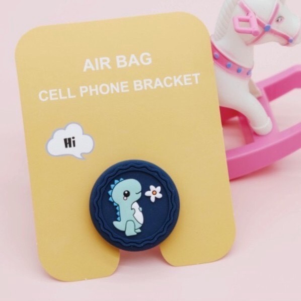 Giá đỡ điện thoại Silicon Iring Poc nhiều hình ngộ nghĩnh, nhỏ gọn tiện lợi | BigBuy360 - bigbuy360.vn