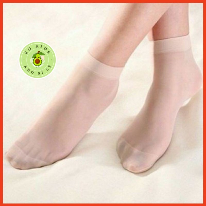 Tất Giấy Nữ Hàn Quốc Siêu Dai - Vớ Đeo Chân Thoáng Khí Thấm Hút Mồ Hôi Co Giãn Đàn Hồi Tốt Đeo Được Quanh Năm
