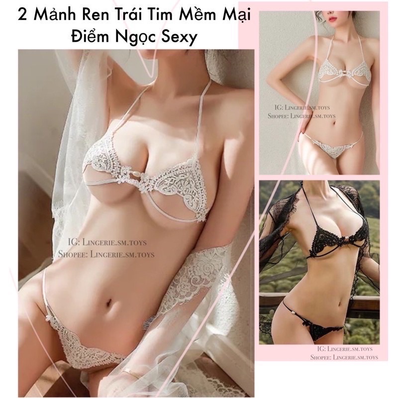 Bikini Ren Trái Tim Gợi Cảm| NỘI Y SEXY| SEXY LINGERIE | COSPLAY SEXY