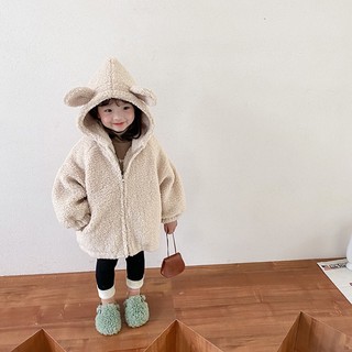 Áo khoác lông tai gấu 🐻
