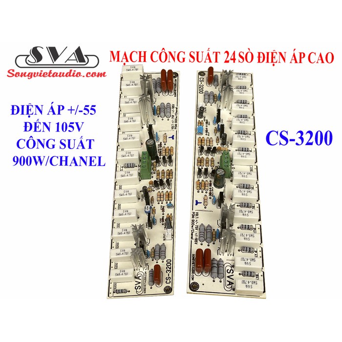 CÔNG SUẤT 24 SÒ ĐIỆN ÁP CAO CS-3200 NEW 2021