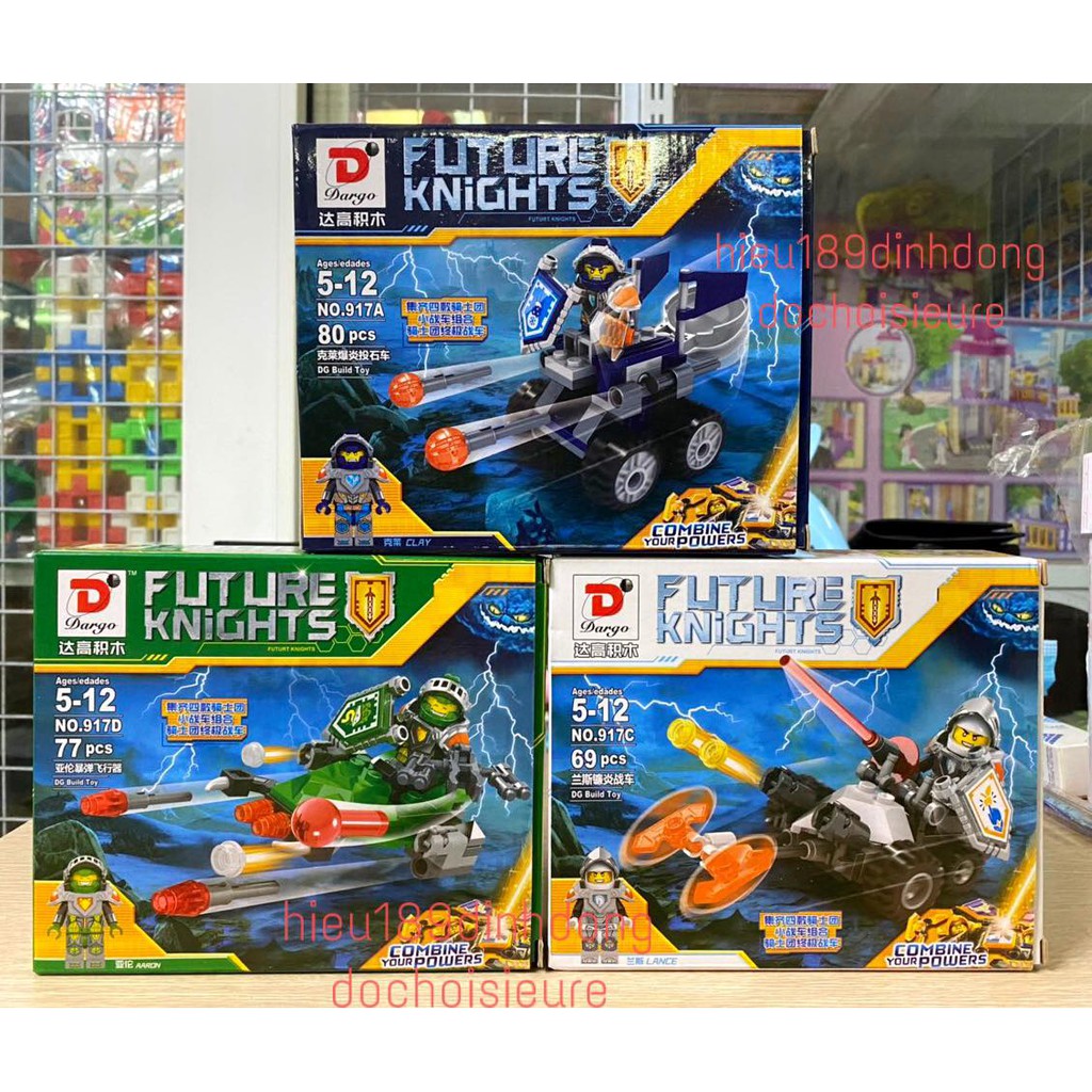 Lắp ráp xếp hình NEXO KNIGHTS 917