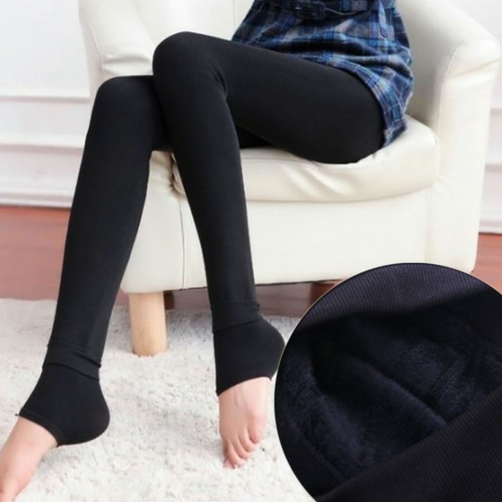 Quần bầu LEGGING LÓT LÔNG siêu ấm áp mùa đông