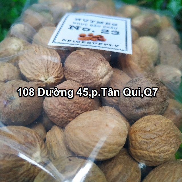 1kg Nutmeg whole - Nhục đậu khấu hạt