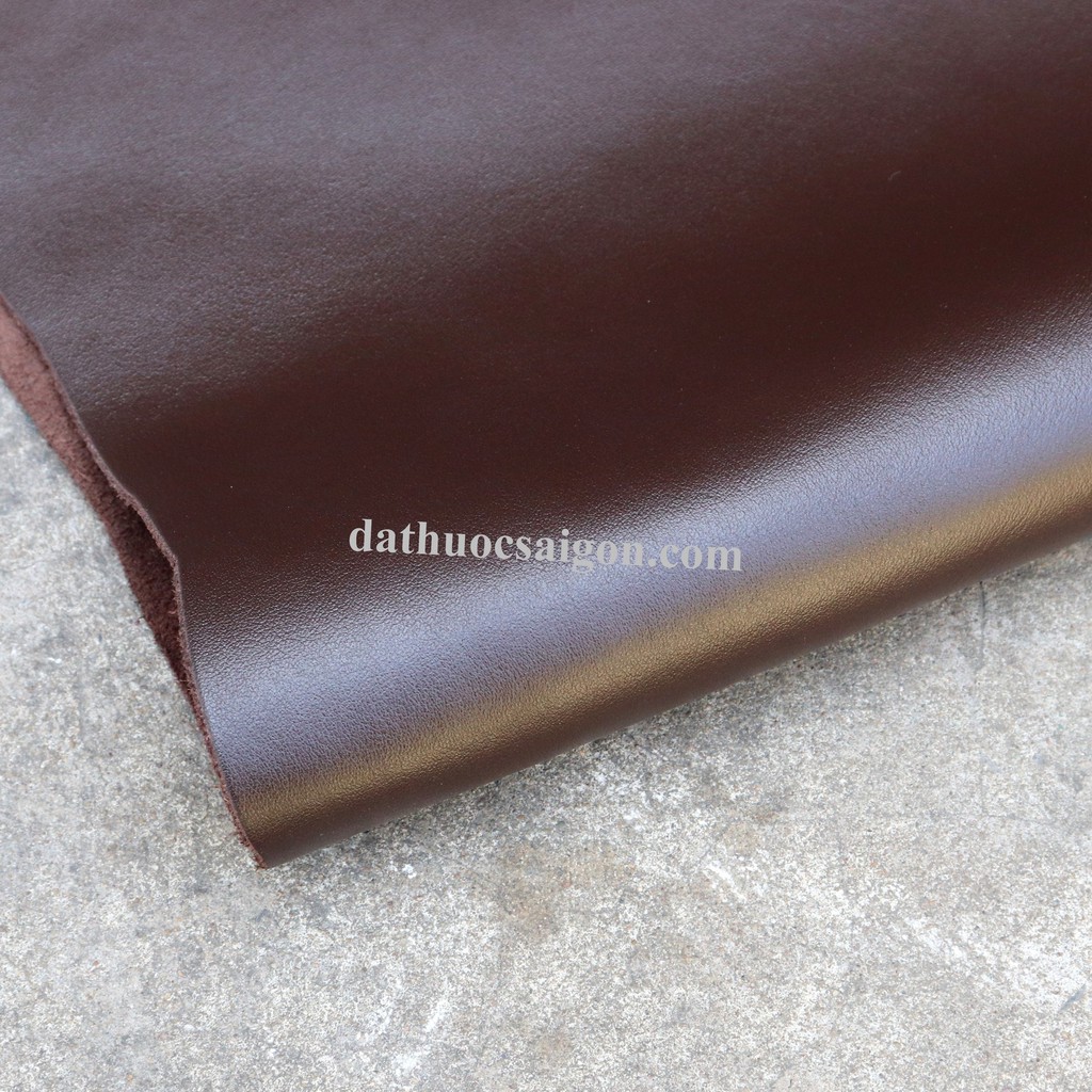 10 Pia Da Nappa Màu Nâu Chocolate Cao Cấp - Da Thuộc Sài Gòn