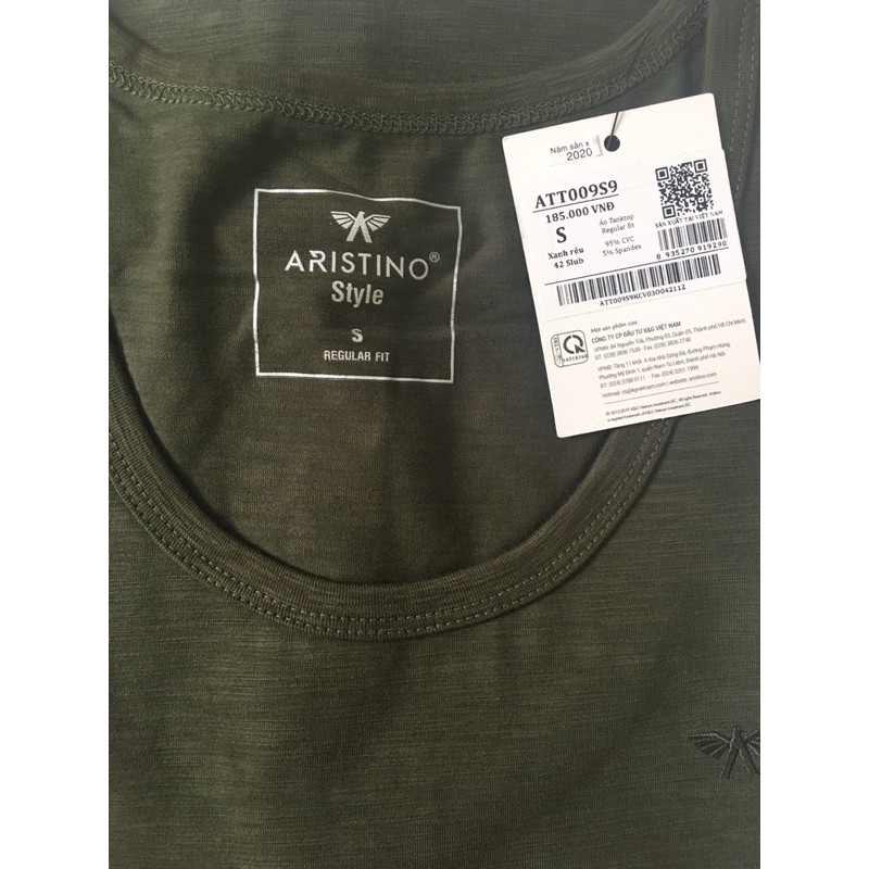 Áo Ba Lỗ Aristino ATT009s9 Regular 2 màu có S/M/L