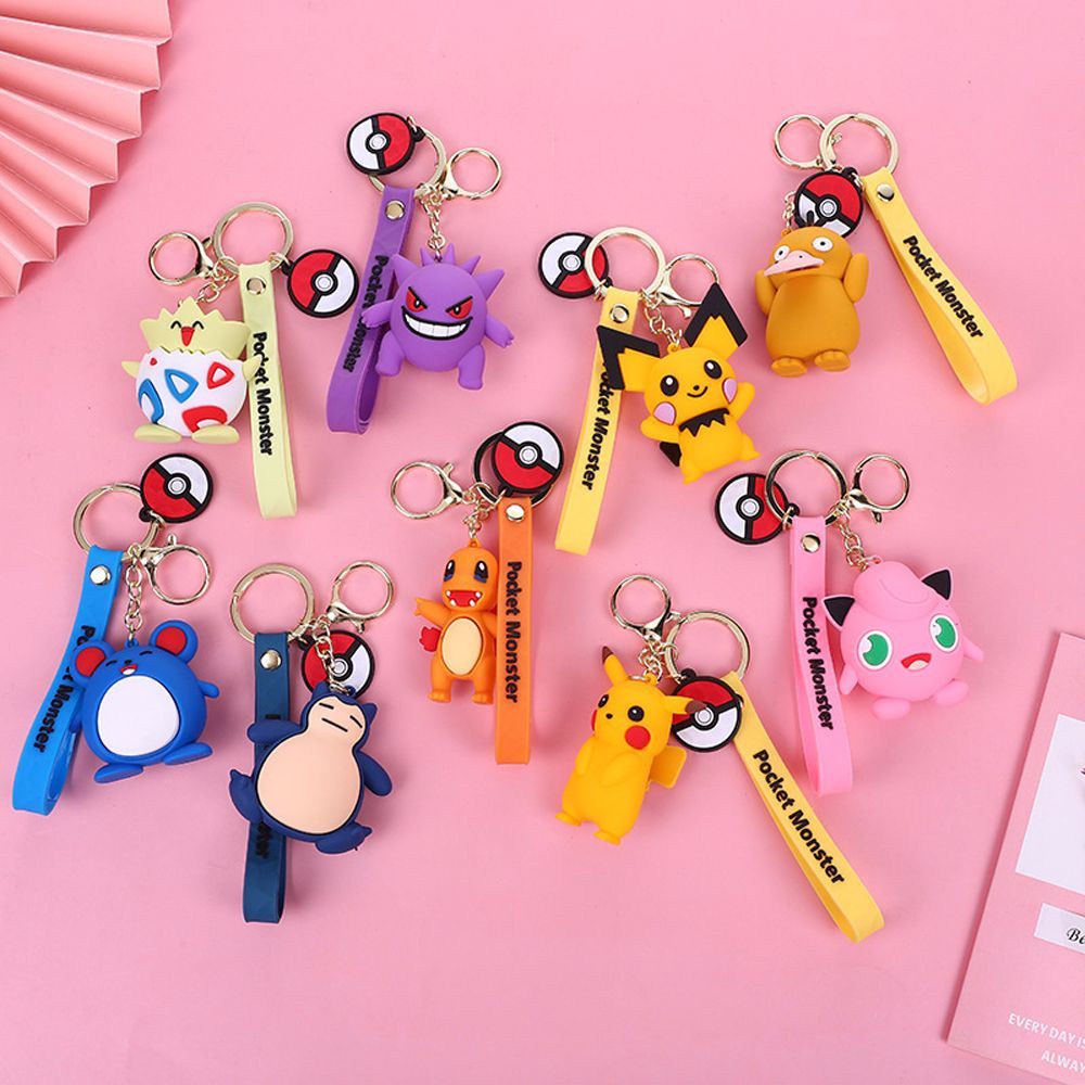 Móc Khóa Hình Pokemon Dễ Thương Cho Cặp Đôi Taylor1