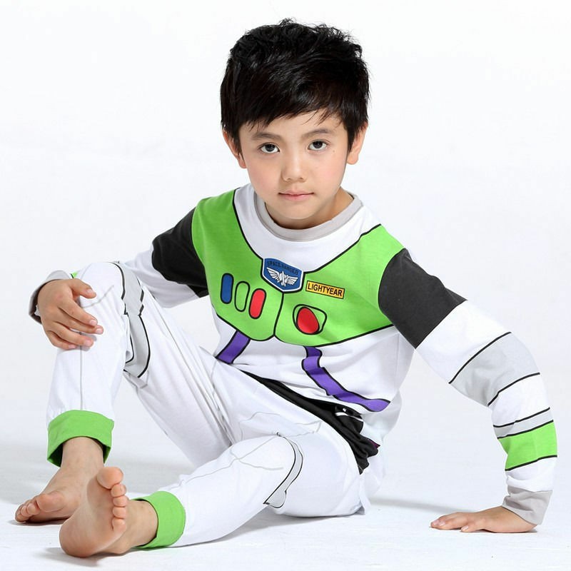 Bộ Đồ Ngủ 2 Món In Họa Tiết Hoạt Hình Dễ Thương Cho Bé Trai + Gái