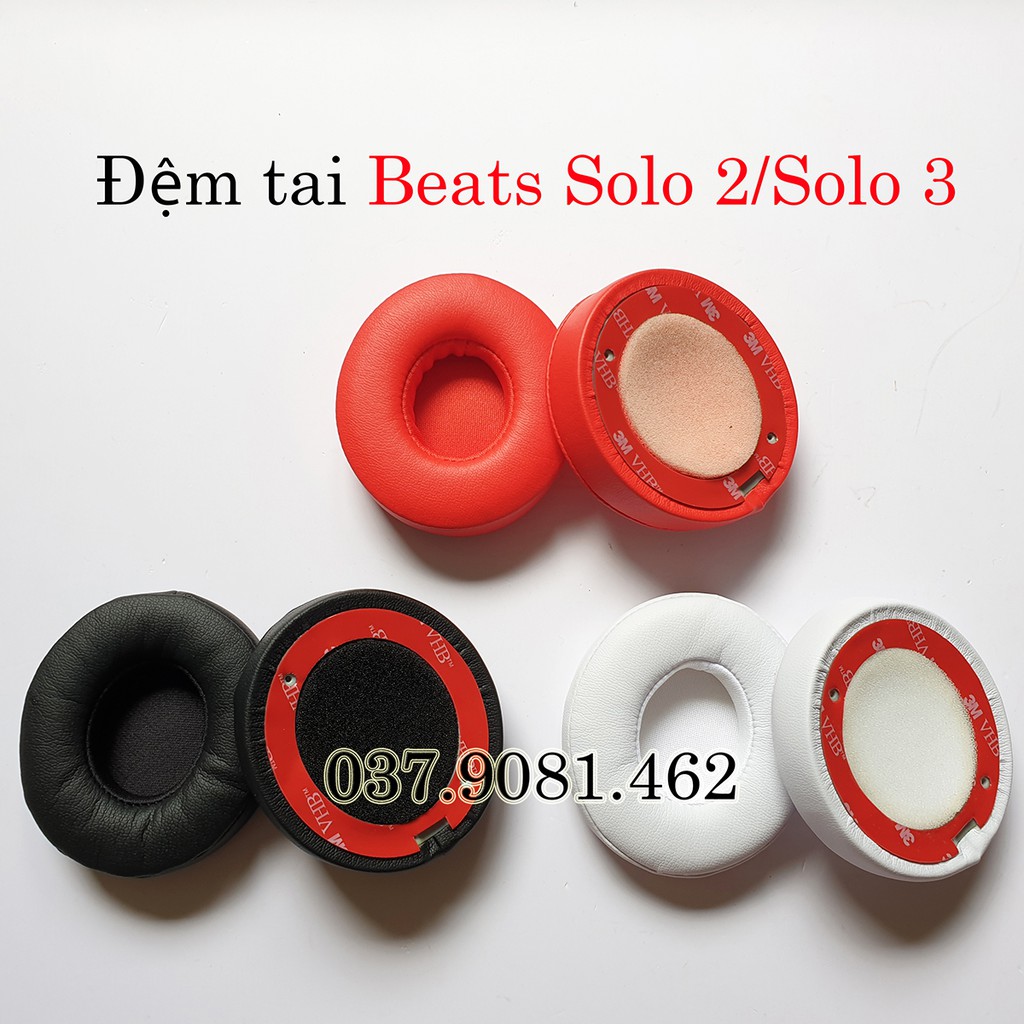 Đệm tai tai nghe Beats Solo 2, Beats Solo 3