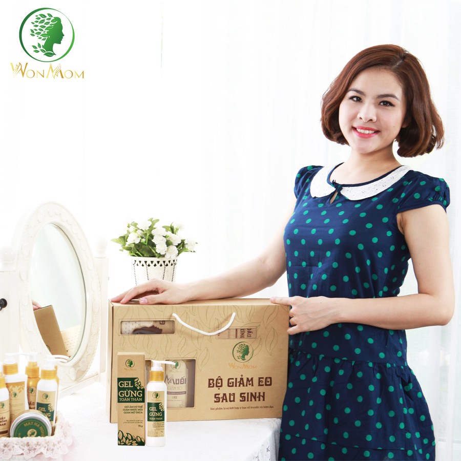 [ Giảm 35K - Đơn 339K ] Gel gừng toàn thân giảm nhức mỏi Wonmom 70g