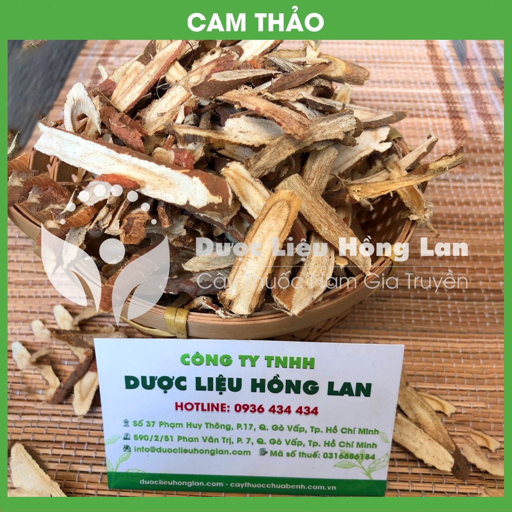 CÂY CAM THẢO BẮC khô sắt sợi đóng gói 100gram - congtyduoclieuhonglan