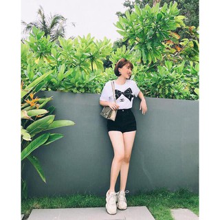 Quần short nữ trơn hàn quốc M375