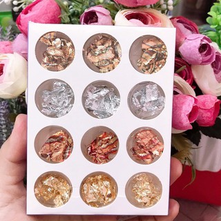 Set 12 Giấy Nhún Trang Trí Nail