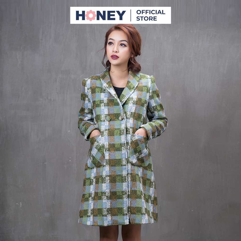 Áo khoác dạ bầu - Thời trang đầm bầu cao cấp HONEY