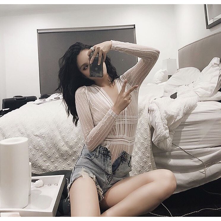 Váy ngủ jum FREE SHIP dài tay sexy quyến rũ