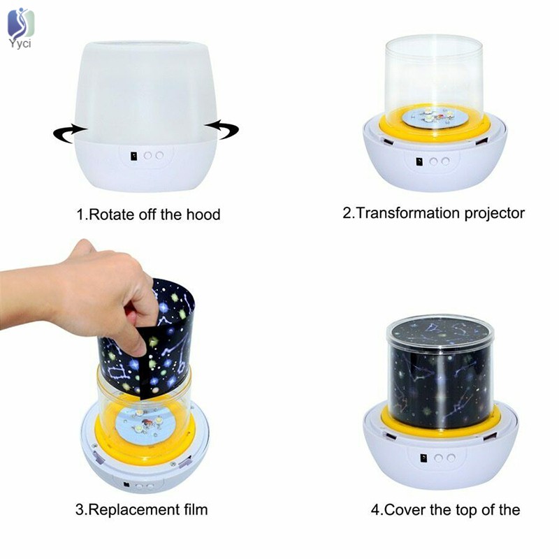Đèn chiếu bầu trời ánh sao độc đáo