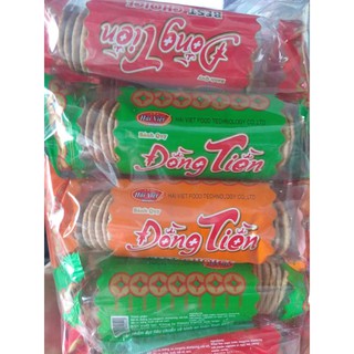 Bịch 10 gói Bánh Quy Đồng Tiền tuổi thơ