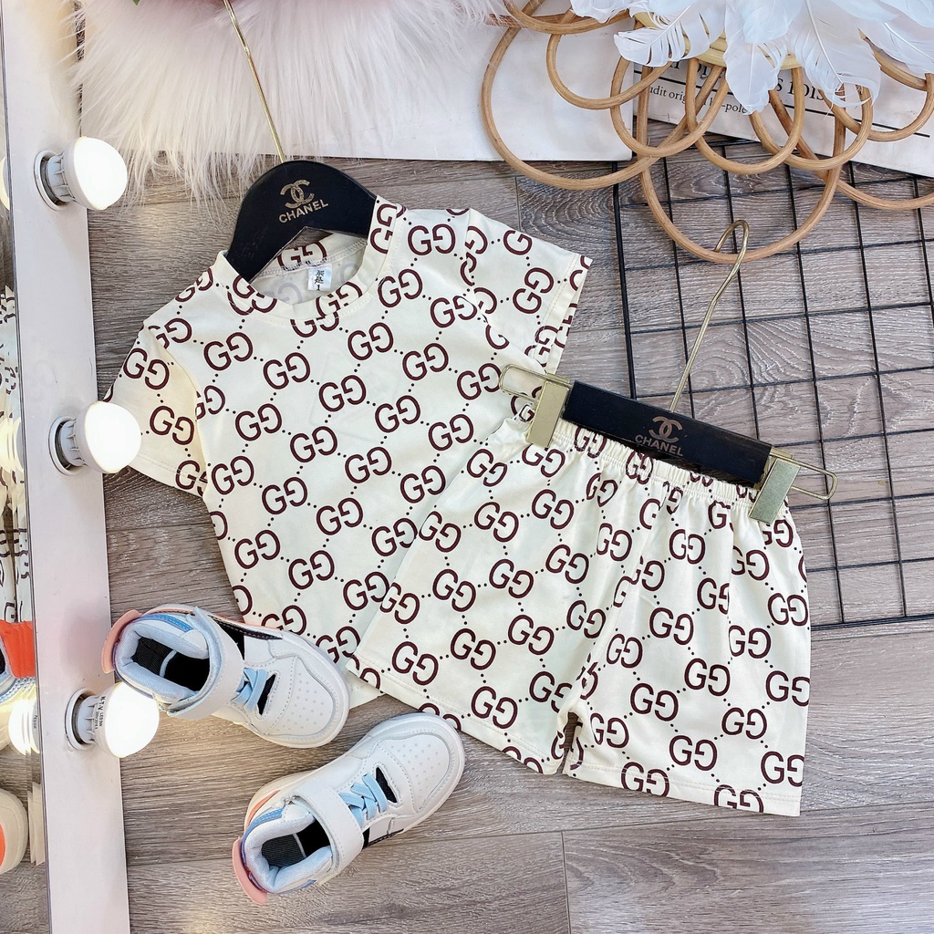 Bộ Hè Cho Bé Cotton 💥Quần Áo Trẻ Em💥Bộ quần áo trẻ em bé trai bé gái