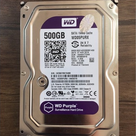 [ GIÁ GỐC ] Ổ cứng HDD PC 3,5&quot; 500GB ổ cứng cho camera giá nhà phân phối, ổ wd tím 500GB