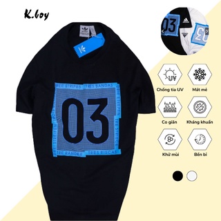 Áo Thun Nam Tay Ngắn Kboy Shop 100% Cotton Co Giãn 4 Chiều, Áo phông đẹp dáng suông dễ phối đồ- V74