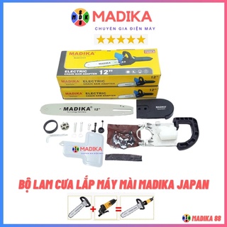 Lưỡi cưa xích gắn máy mài, lam xích máy mài madika japan