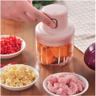 Máy xay thịt mini - Máy xay mini đa năng 250ml