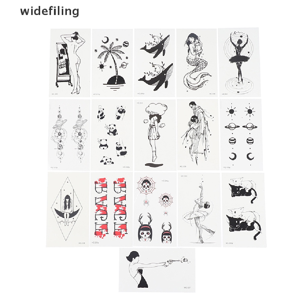 Hình xăm dán tạm thời kiểu dáng độc đáo ấn tượng