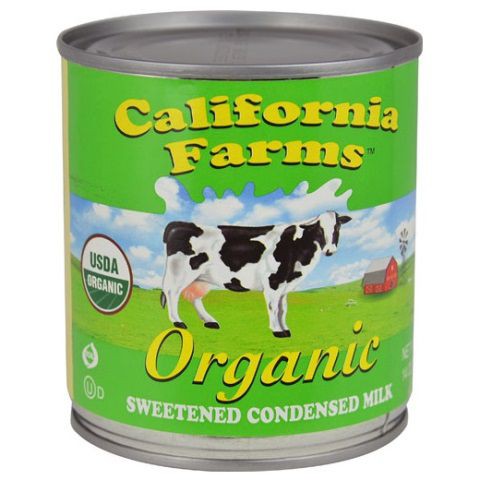 {Date 4/2022} Sữa Đặc Hữu Cơ Nguyên Kem Có Đường California Farms 397g