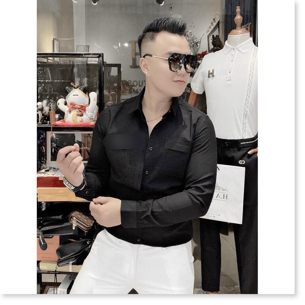 ÁO SƠ MI NAM TAY DÀI SIÊU ĐẸP , NGẦU , CHẤT CHO ANH EM KHÁNH AN STORE