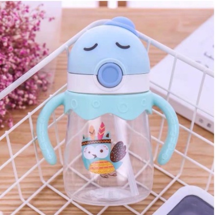Bình Tập Uống Trống Sặc Cho Bé Supper Tritan ✔An Toàn Cho Bé