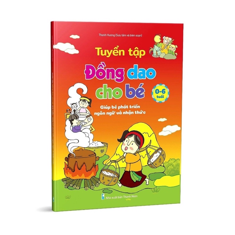 Sách - Bộ 3 cuốn Tuyển tập truyện - thơ - đồng dao phát triển khả năng nói cho bé 0-6 tuổi