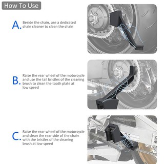 Bàn chải vệ sinh xích xe máy