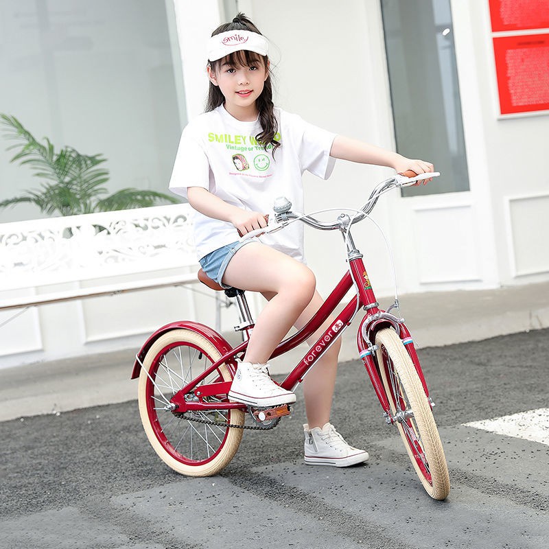 [Xe đạp   bánh 12, 14, 16]Xe đạp trẻ em vĩnh viễn 6-8-10-12 tuổi trở lên cho bé gái học sinh tiểu học Xe đạp 18-20 inch