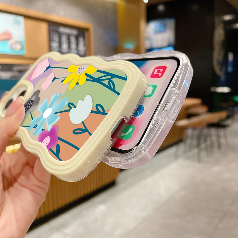 Suntaiho Ốp lưng iphone mềm trong suốt in hình hoa thích hợp cho iPhone XR 11 Pro 11 12 13 Pro max XS max XR 7/ 8plus