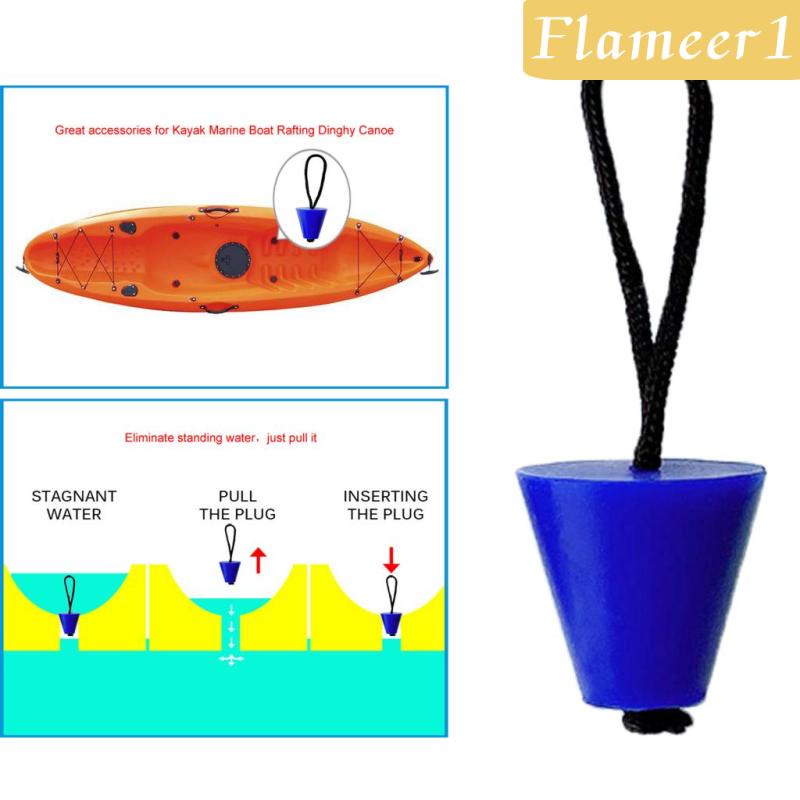 Nút Cao Su Chặn Lỗ Thoát Nước Có Dây Cho Thuyền Kayak | WebRaoVat - webraovat.net.vn